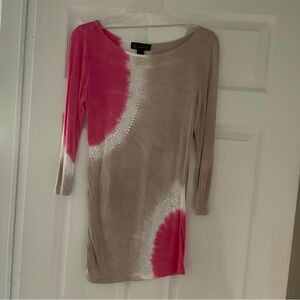 INC Pink and Tan Women's Top